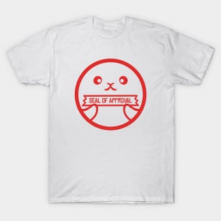 Seal of Approval [Badge Red] T-Shirt